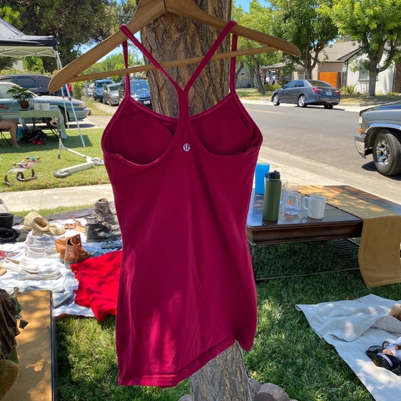 Raspberry Lululemon Tank - Picture 2 of 2